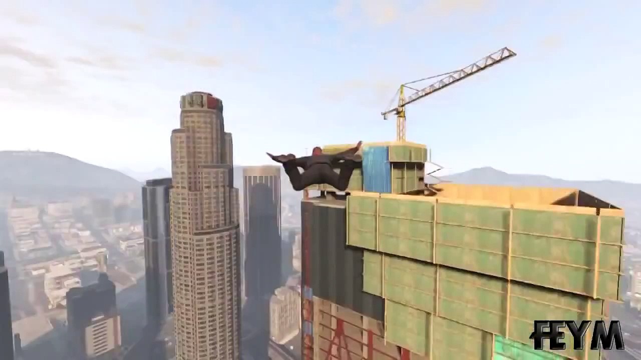 "Skyfall" - A GTA V Stunt Montage!