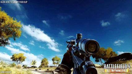 Battlefield 4 - Random Moments 37 (Snowmobile Fun, Tank Ramming!)