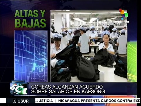 Coreas aumentan el salario en el parque industrial Kaesong