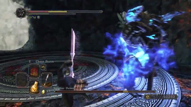 Dark Souls II SotFS - NG+ All Bosses - Solo // 38 : Blue Smelter Demon