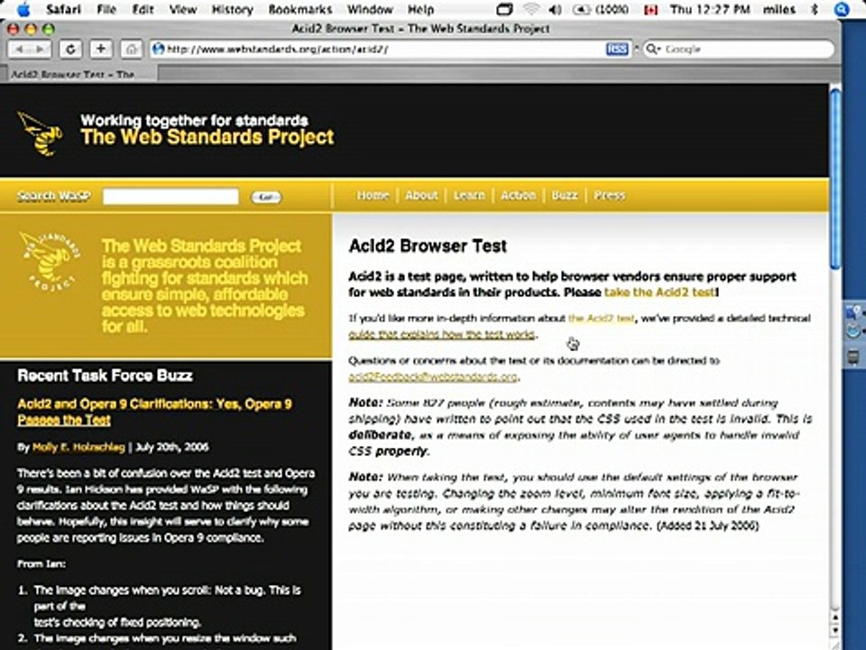 Browser Compliance Testing