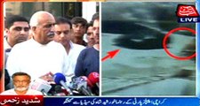 Karachi: Khursheed Shah media talk