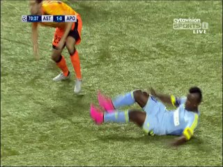 Αστάνα-ΑΠΟΕΛ - Ευκαιρία Ζιούκοφ 71'