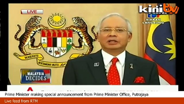 Finally, parliament is dissolved