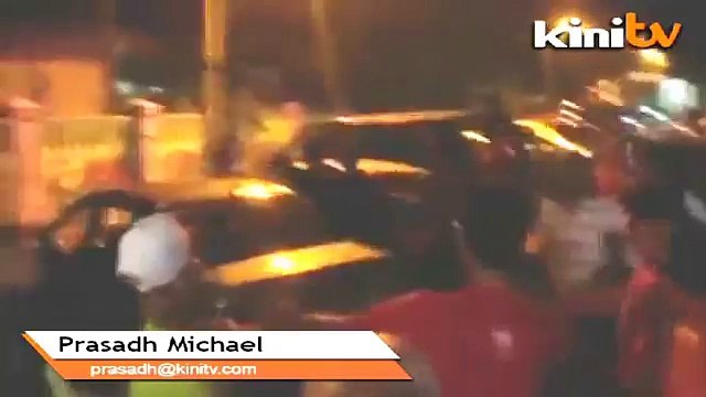 Scuffle at DAP Gelang Patah Ceramah