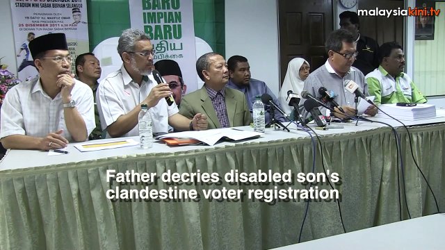Father decries disabled son's clandestine voter registration