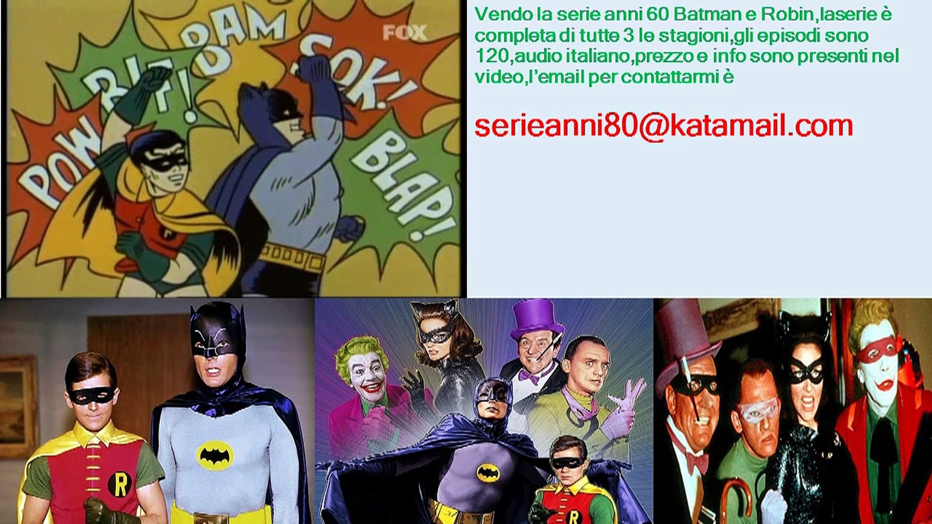 Batman e Robin TUTTA la serie completa in DVD - ITA - Video Dailymotion
