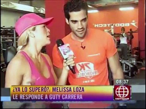 Melissa Loza: No me vinculen más con Guty Carrera (VIDEO)