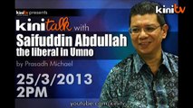 KiniTalk: Saifuddin Abdullah, the liberal in UMNO