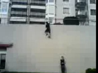 Parkour big jump Suisse