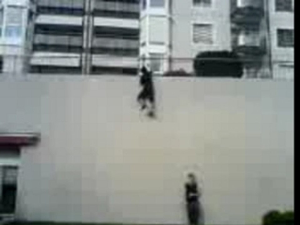 Parkour big jump Suisse