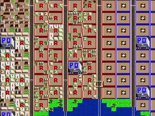 SimCity (SNES) Megalopolis Time Lapse