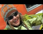 Snowboarding in Russia. Kamchatka heli-ski and heli-boarding trip