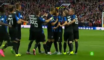 Carrick Own Goal - Manchester United 0-1 Club Brugge - 18-08-2015