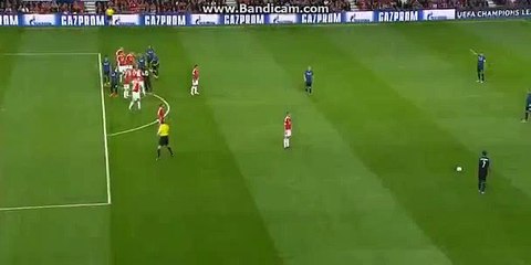 Carrick own Goal - Manchester United 0-1 Club Brügge _Champions League_ 18-8-2015