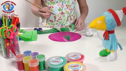 Calamity Crow Kids Crafting Show Part06 Make a Party Tambourine