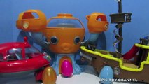 SURPRISE EGGS [SLIME]  Parody Octonauts [Nickelodeon], LITTLE EINSTEINS [Disney Junior], OCTONAUTS