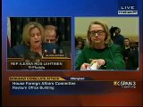 Ros Lehtinen Asks Tough Questions to Secretary Clinton During House Foreign Affairs Hearing