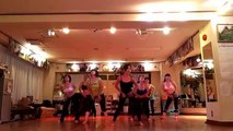 バーレスクダンス：セクシーアートダンスクラス＠生田ダンススポーツアカデミー 2014.8.26 Alisa's burlesque dance class