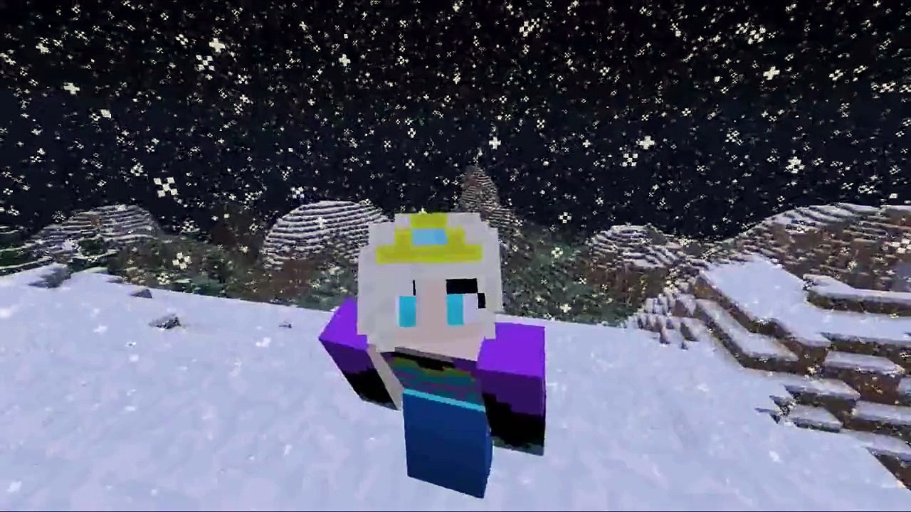 "Let It Go" -Frozen in Minecraft
