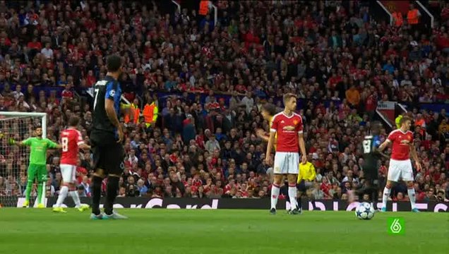 All Goals 1st Half - Manchester United 2-1 Club Brugge - 18-08-2015