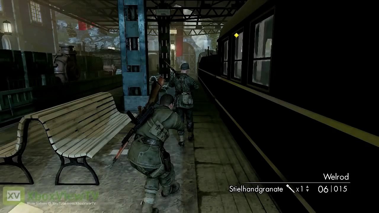 Sniper Elite V2 Kill Adolf Hitler Gameplay