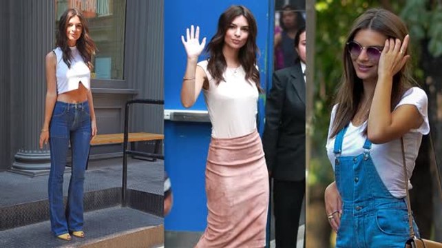 Emily Ratajkowski Looks Red Hot in New York City