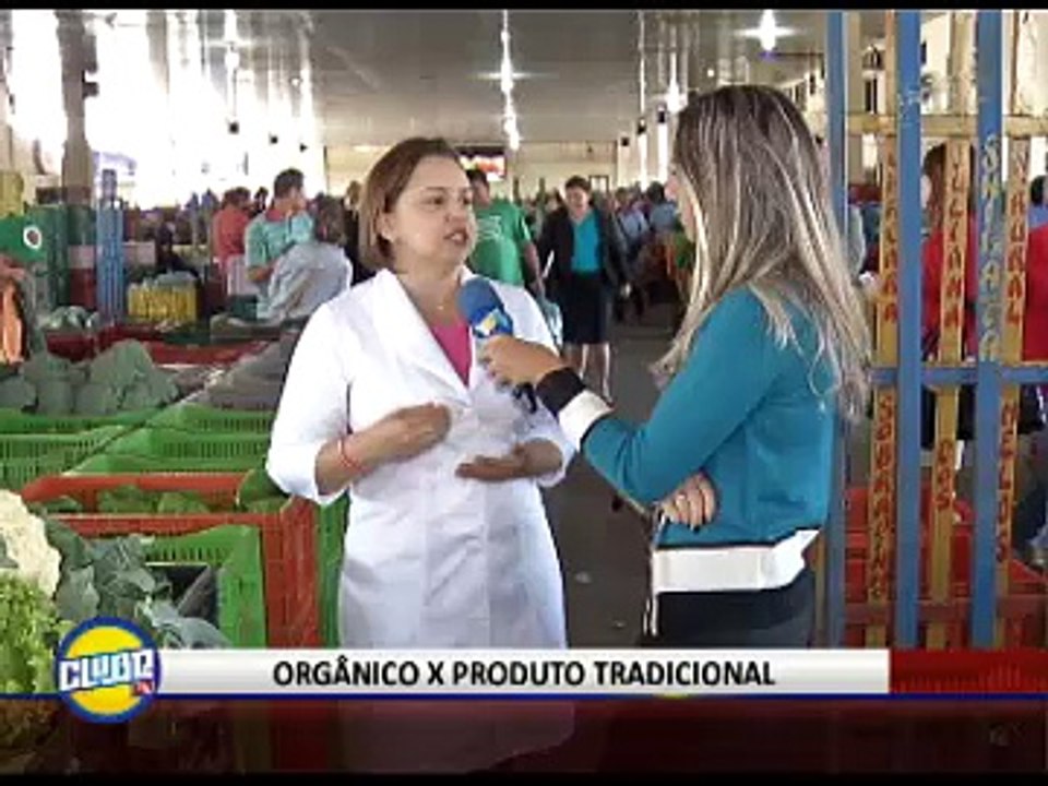 ORGÂNICO X PRODUTO TRADICIONAL