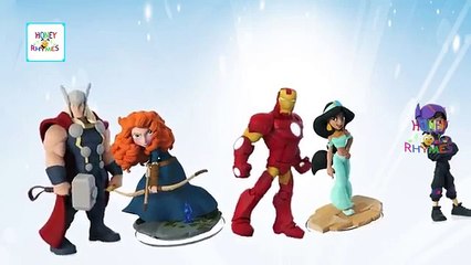 Finger Family Cartoon Disney Infinity Children Songs HD | Infinity Crazy Finger Family Nursery Rhyme