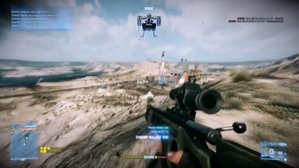 Battlefield 3 - Sniper vs Jet!