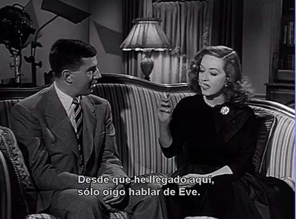 Bette Davis promociona "Eva al desnudo" ("All About Eve" publicity)