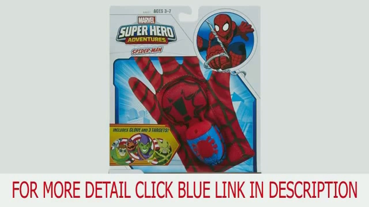 Playskool Heroes Marvel Super Hero Adventures Spider-Man Water Web Shooter and B Top List