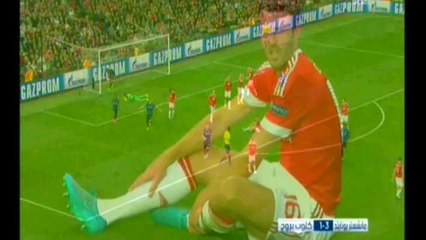 أهداف مانشستر يونايتد في مرمى كلوب بروج