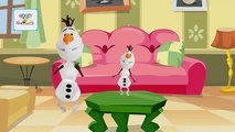 Disney Frozen Cartoon Finger Family | SHAPES ABC Songs Twinkle Twinkle Kids Nursery Rhymes & Songs
