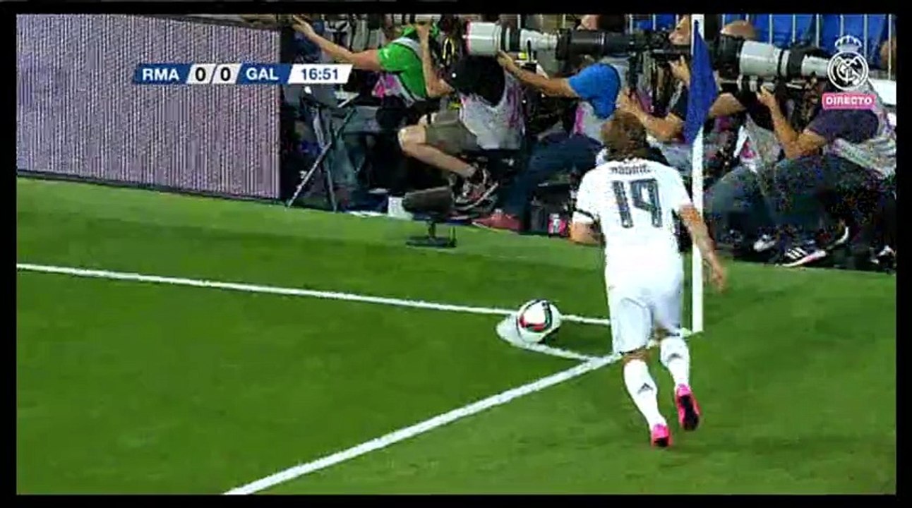 Goal Nacho Fernández - Real Madrid 1-0 Galatasaray - 18-08-2015