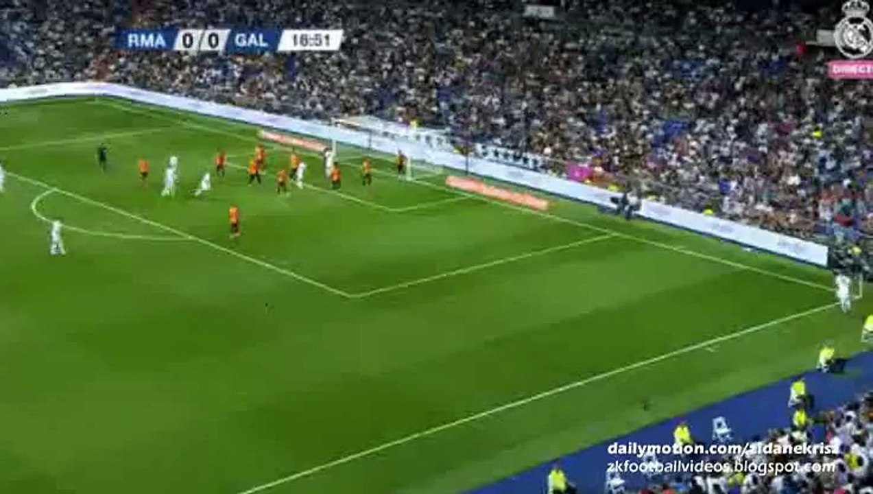 Nacho Fernandéz  Goal HD :1-0 - Real Madrid v. Galatasaray - Trofeo Bernabeu 18.08.2015