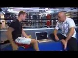 Cam Gigandet and pro MMA trainer Bas Rutten