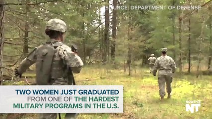 Two Women Just Graduated From An Elite Army School