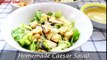 Delicious food every day: Easy & Simple Caesar Salad Recipe // Homemade Caesar Salad