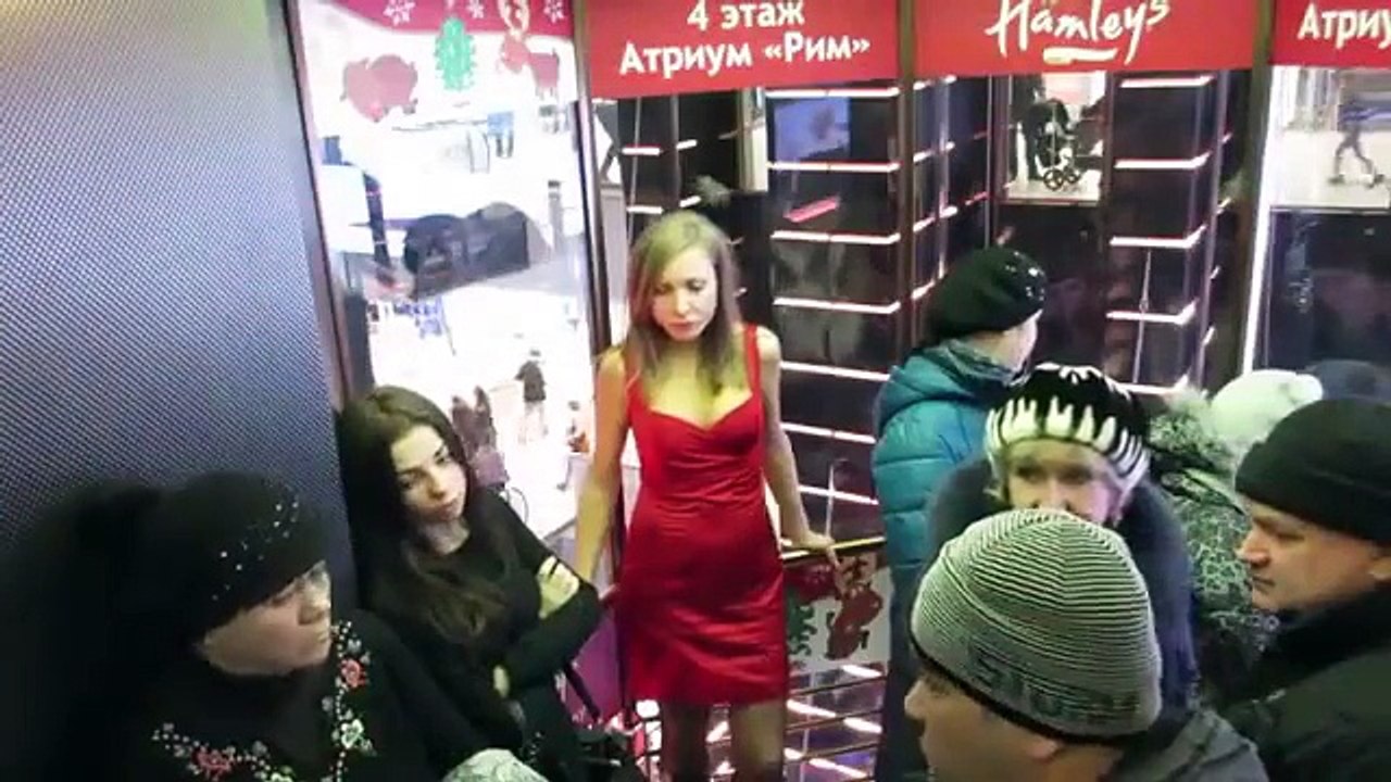 Elevator Kissing Prank (GONE CRAZY) Girls Kissing Game 2015