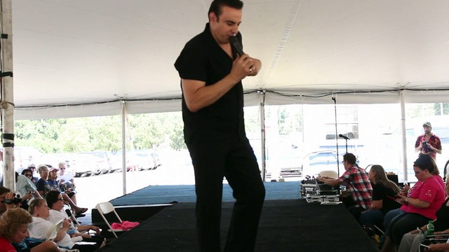 Mario Kombou sings 'It's Midnight' Elvis Week 2015