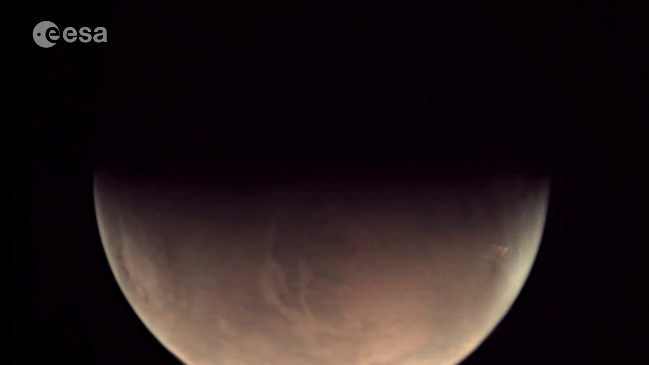 Mars seen from space