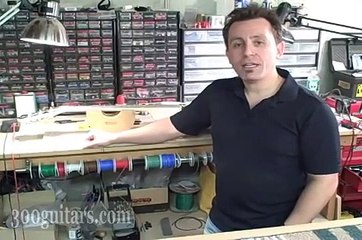 Intonation Adjustment for Gibson Type Guitar