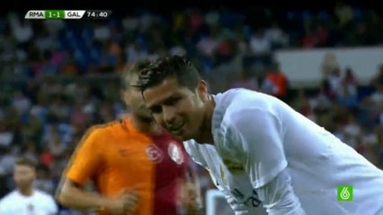 Cristiano Ronaldo Funny FAIL Reaction - Real Madrid vs Galatasaray 1-1