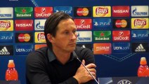 CONFERENZA STAMPA SCHIMDT, LAZIO-BAYER 1-0