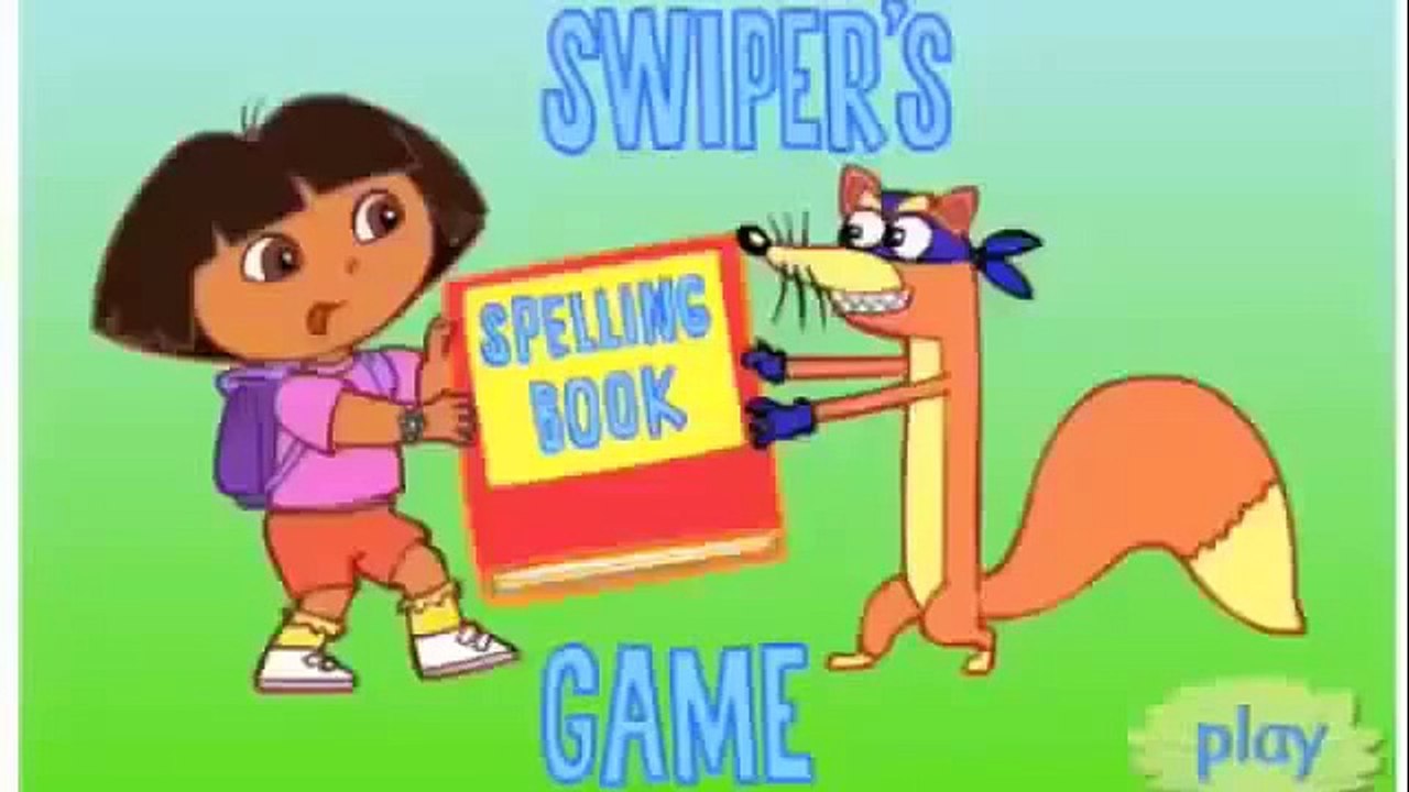 Dora The Explorer - Swiper's Spelling Book - New Episode For Children