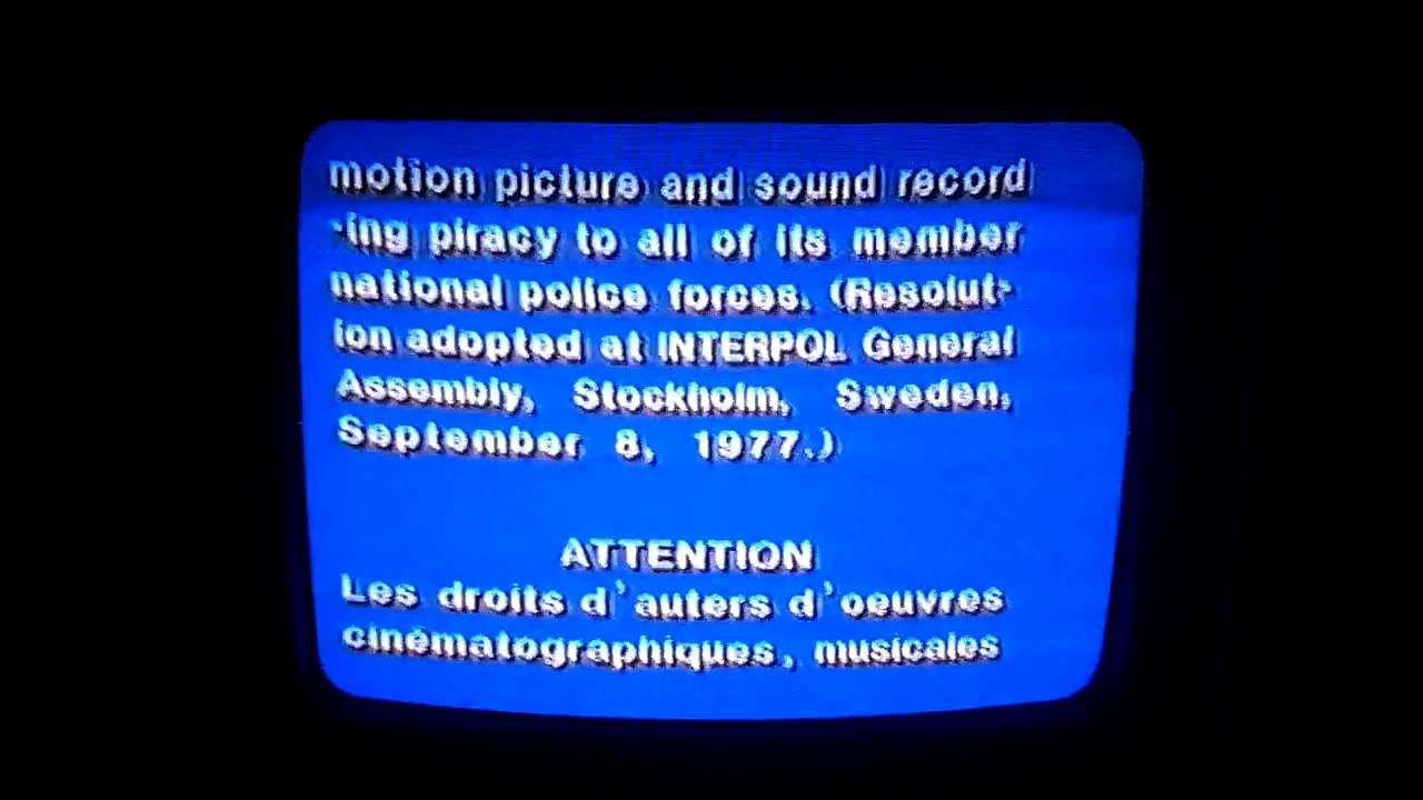 Opening to goodfellas 1991 (Canadian copy.) Vhs.