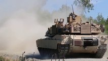 US Soldiers Showing Their Skills on M1 Abrams and Bradley Fighting Vehicle