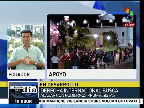 Ecuador: denuncia Correa campaña contra gobiernos progresistas