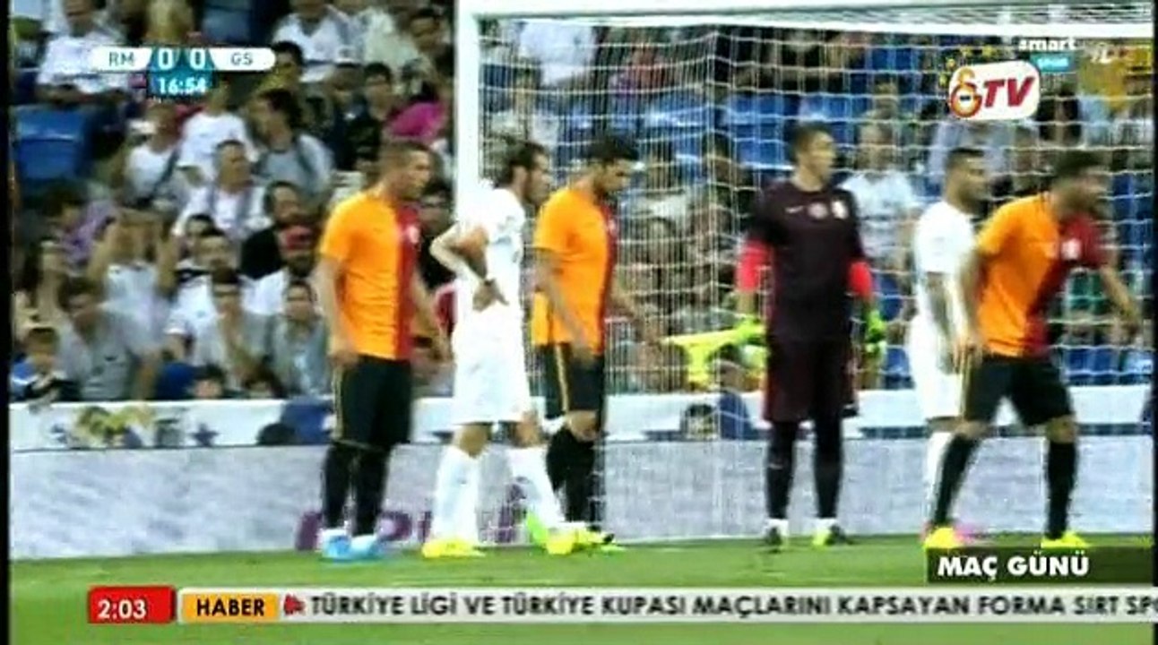 [Geniş Özet] Real Madrid : 2 - Galatasaray:1